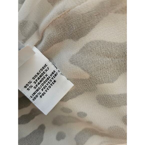 Diane von Furstenberg DVG New Della Paint Splash Printed Silk Dress, Women's 6 - Picture 9 of 10